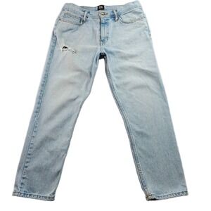 BDG Urban Outfitters Jeans Mens 32x30 Blue Denim Distressed Dad Fit Straight Leg